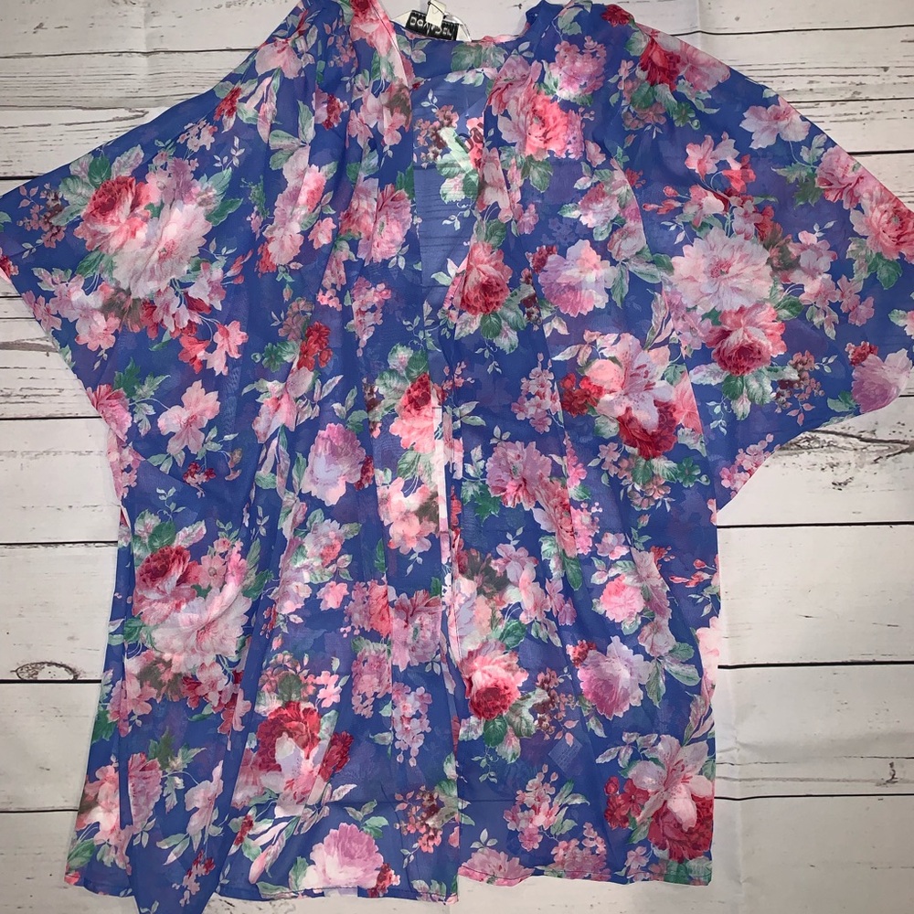 Floral Summer kimono cardigan
